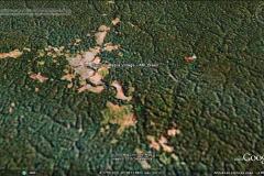Visuale di Ceu do Mapià dal satellite